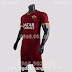 Áo CLB AS Roma màu bã trầu 2020