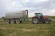 Joskin Euroliner Slurry Spreader & Massey Ferguson 7626 Dyna6. (Sacando purines)