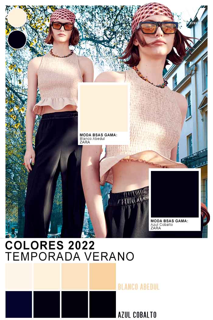 Neutros colores de moda primavera verano 2022