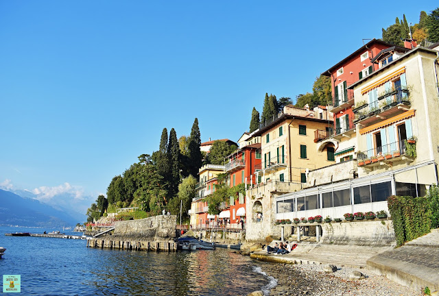 Varenna en Lago di Como, Italia