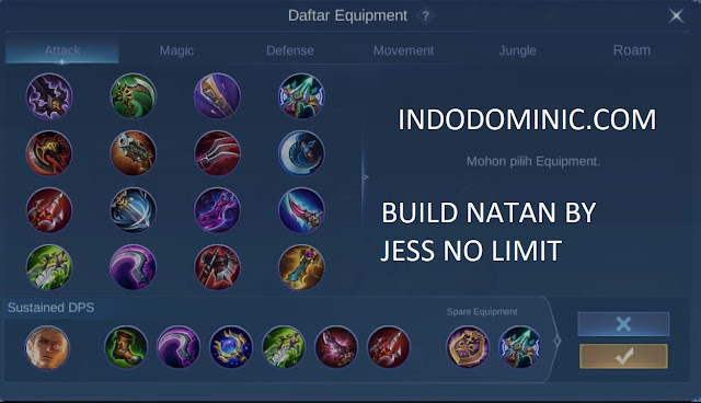 Build Hero Natan By Jess No Limit