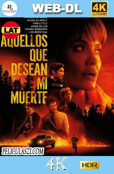 Aquellos que Desean mi Muerte (2021) Ultra HD HMAX WEB-DL 4K HDR Dual-Latino VIP