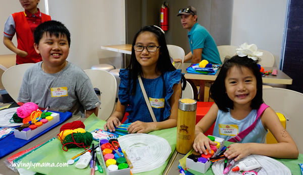 Jolly Spaghetti Pinaka-Sweet Day - Jollibee Bacolod - Bacolod blogger - Bacolod mommy blogger - activities for kids - clay - painting lanterns - BFF - childhood friends - homeschooling in Bacolod