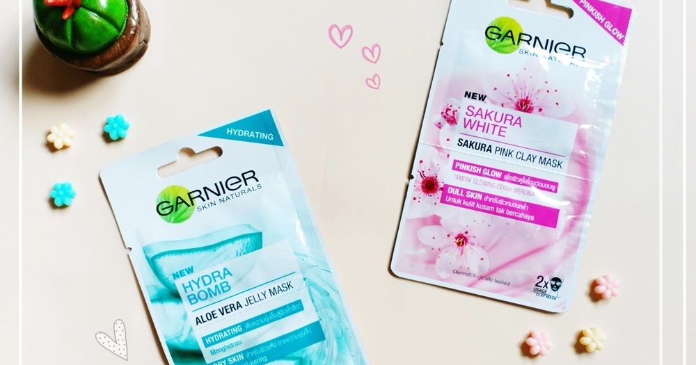 Download Review Garnier Sakura Pink Clay Mask Aloe Vera Jelly Mask Kulit Glowing Instan Dengan Garnier Mask Beauty Blogger Medan Christy Vero Tipsobrolanmanis PSD Mockup Templates