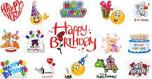 Birthday Emoticons