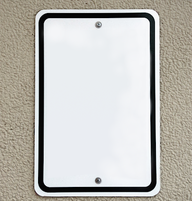 Clip Art: Blank Signs Free to Use