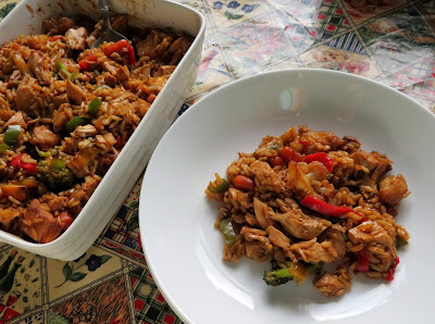 Teriyaki Chicken & Rice Casserole