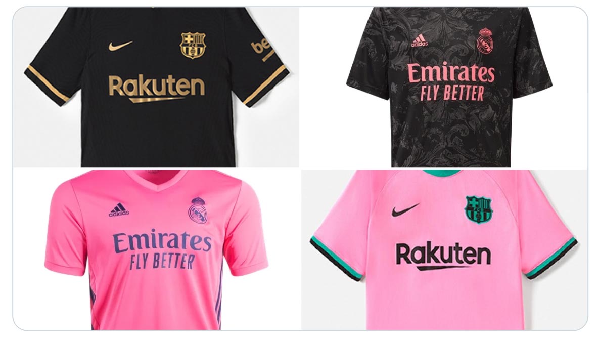 New kits 2020/21: Barcelona, Real Madrid, Inter and more from