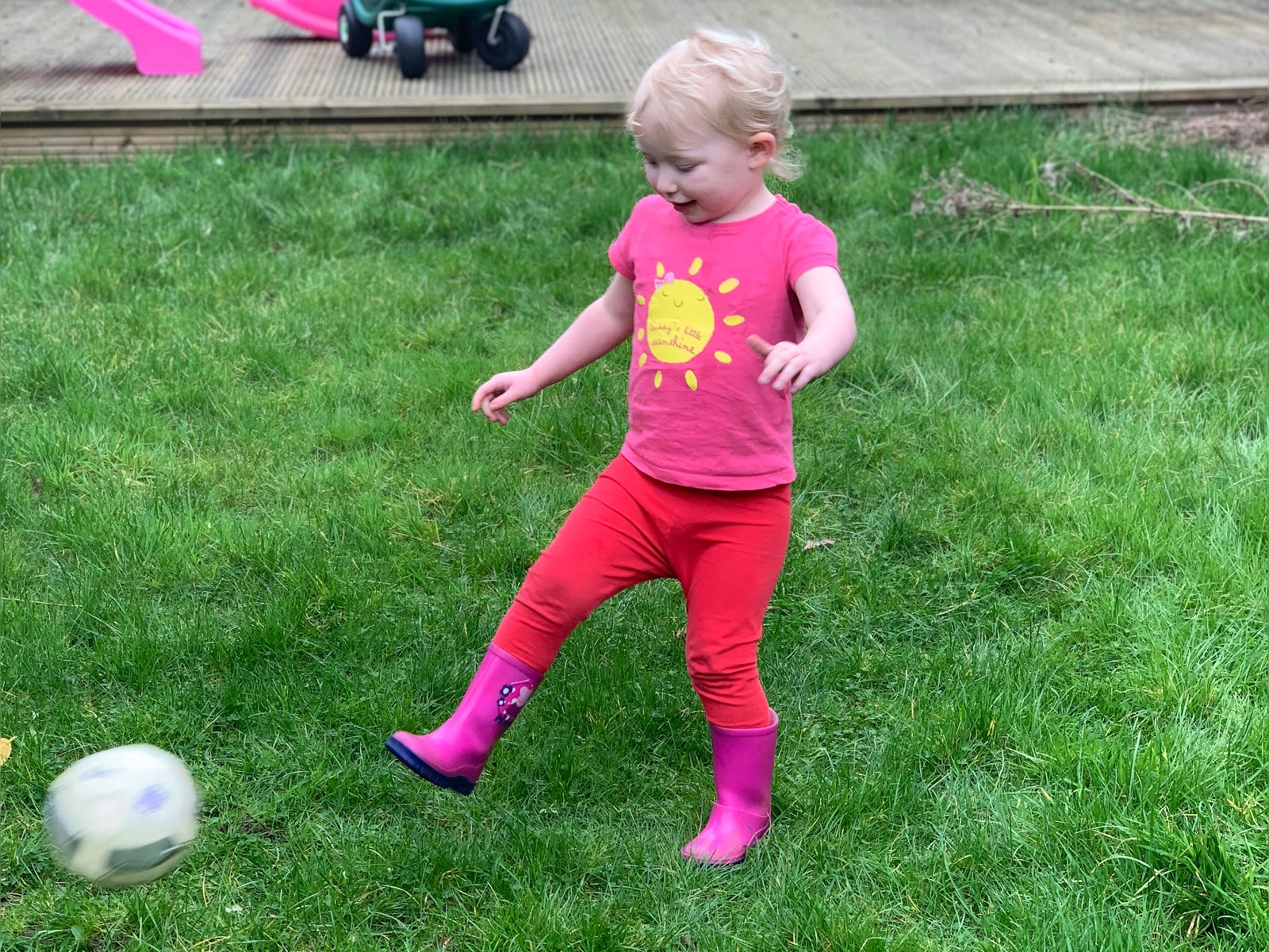 Enjoying The Garden At Home Counting To Ten