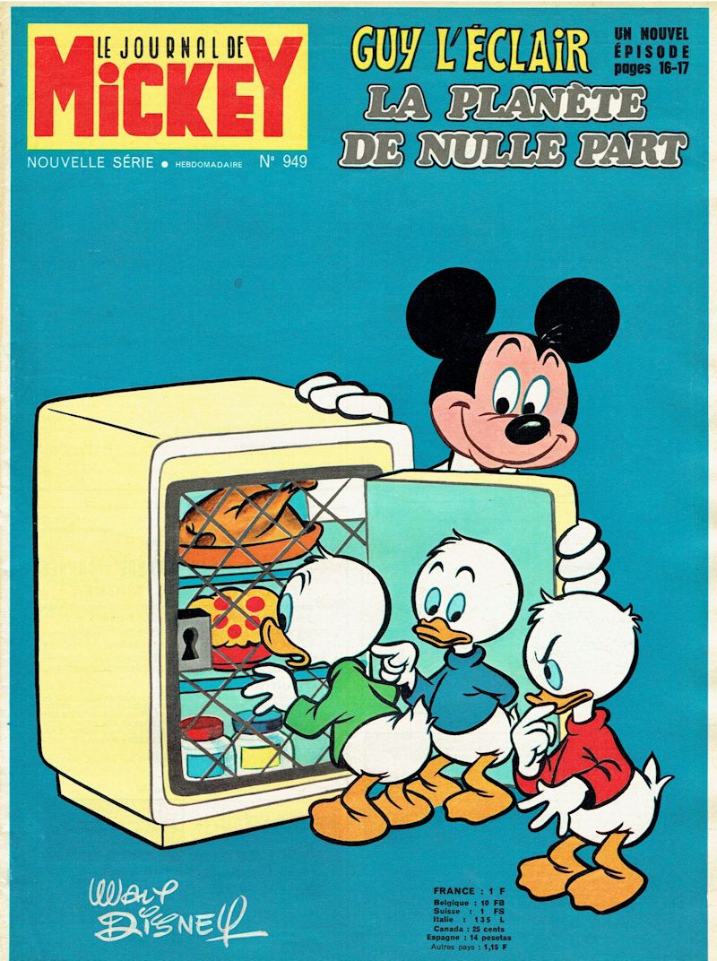 Supprimer Poursuivre La Lecture Disney + Le journal de Mickey: Journal de Mickey 949