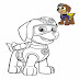 Paw patrol coloring pages printable