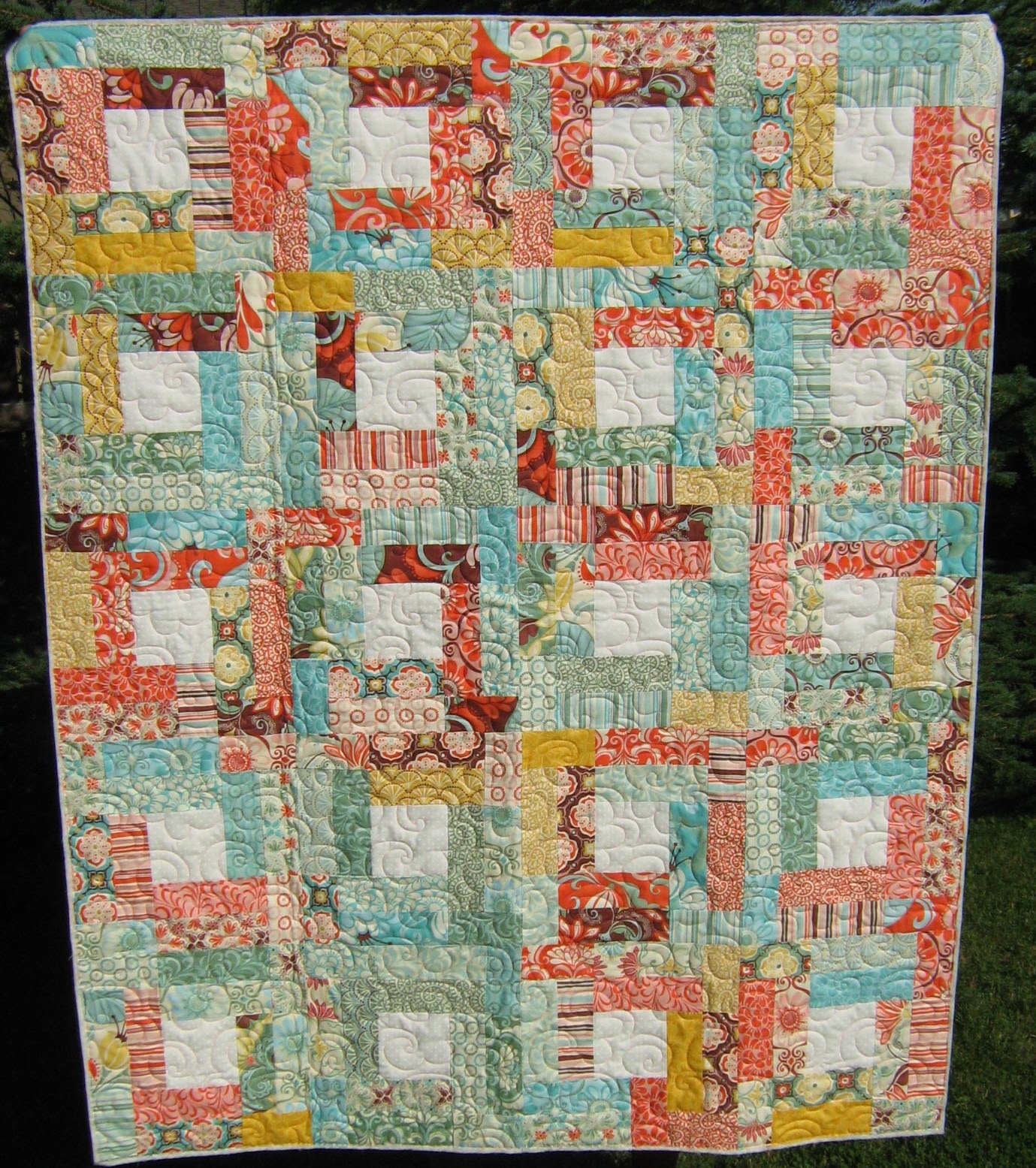 Inch by Inch Quilting A ScrapBasket Surprise by