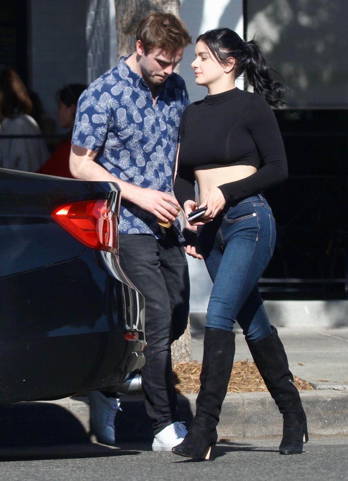 Ariel Winter in a Revealing Crop Top 11/01/2019 - RitzyStar