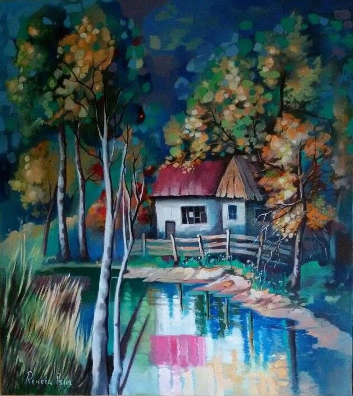 Болгарский художник. Reneta Isin