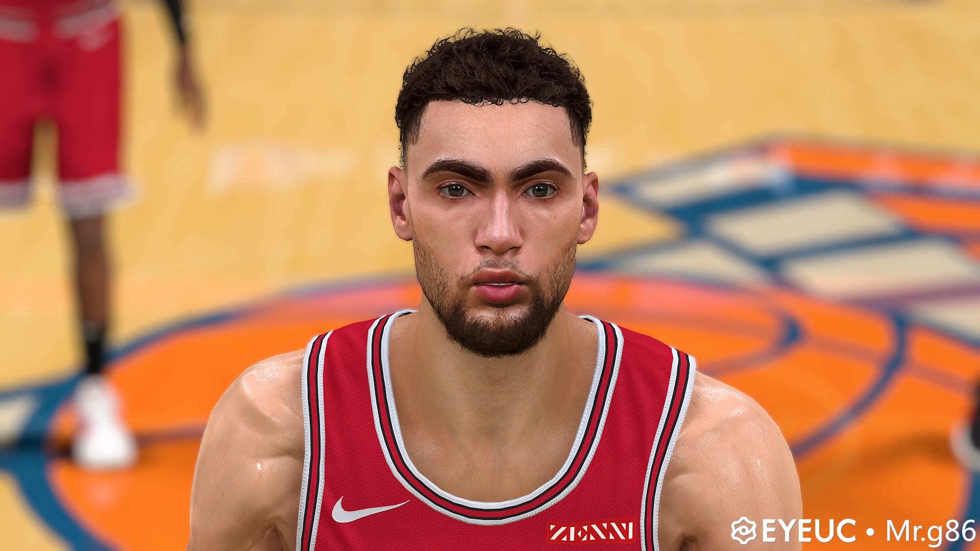 NBA 2K21 Zach Lavine Cyberface and Body Model by Mr.g86