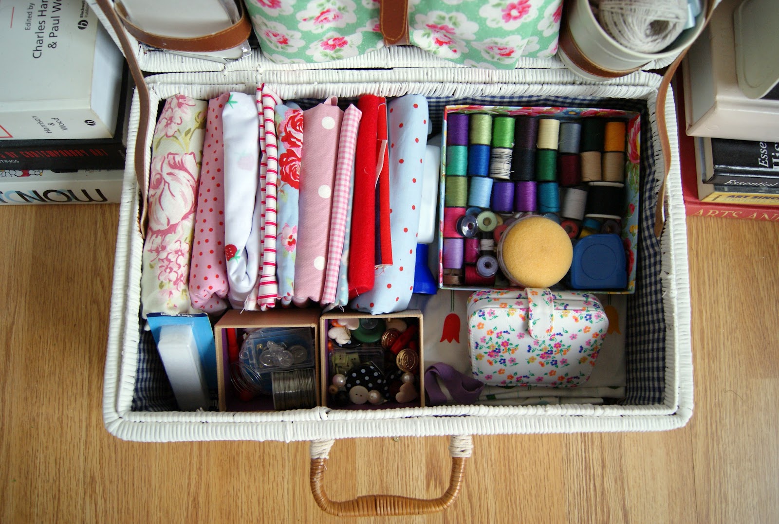 DIY picnic basket revamp! — Caroline Burke Burkatron