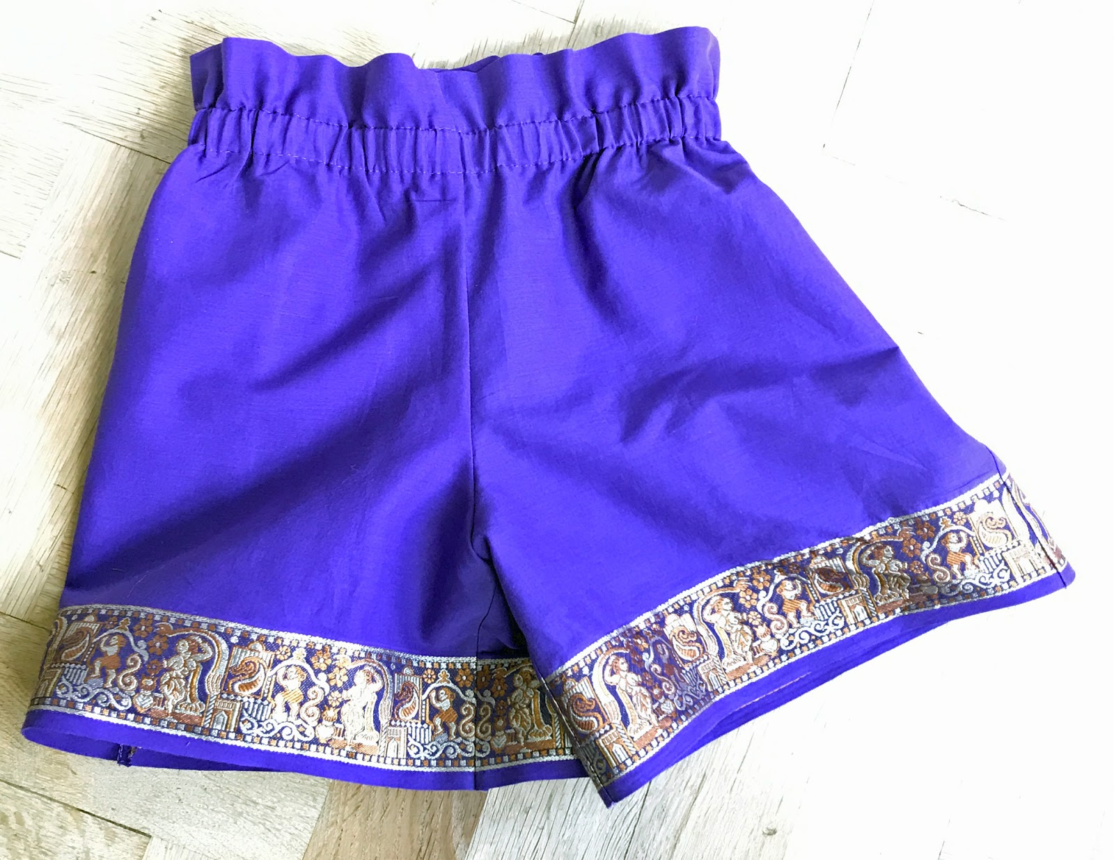 New Grandma Wants to Sew! How to make paper bag skirts / shorts/ trousers