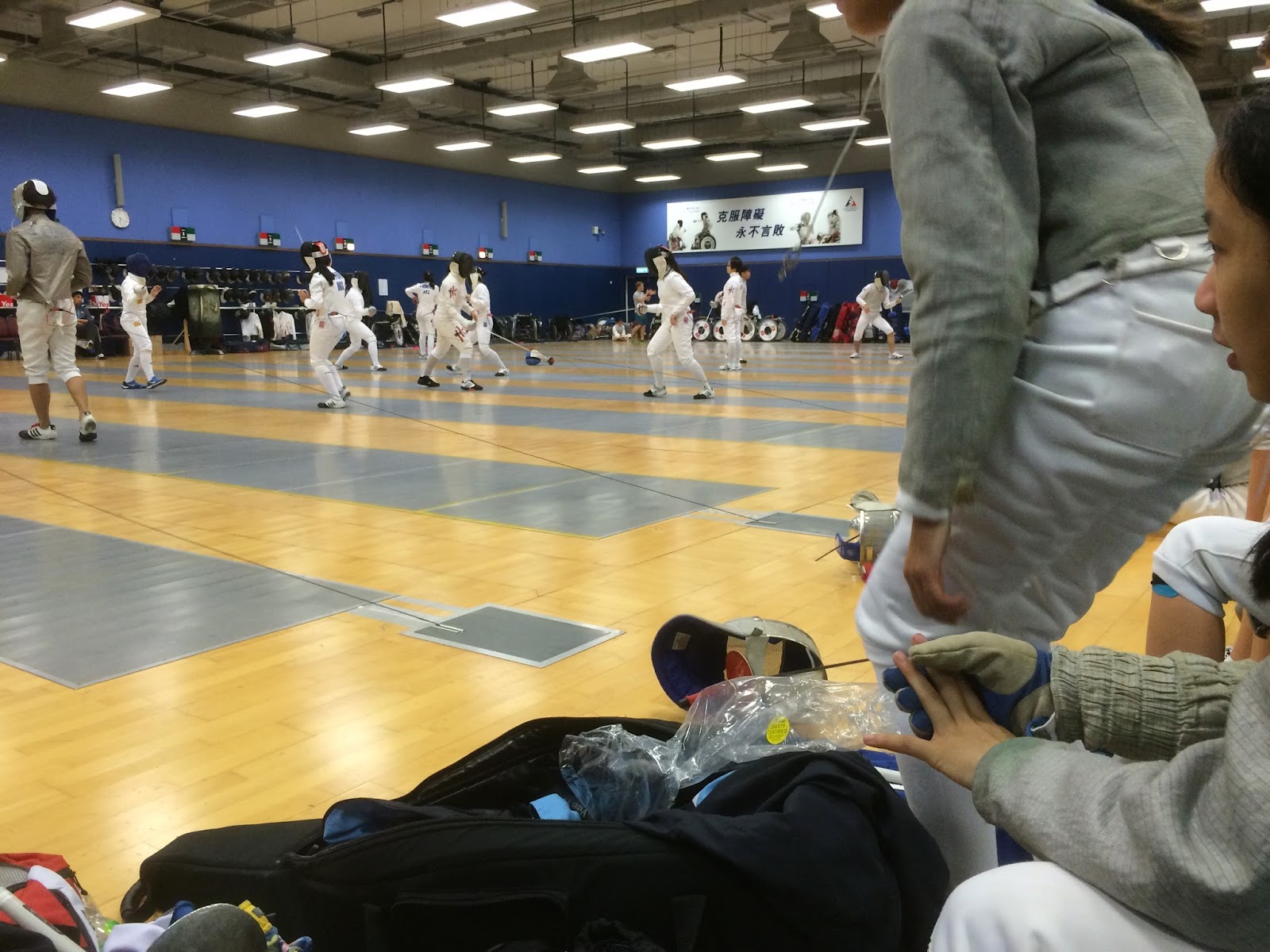 MOSMAN FENCING ACADEMY Training in Hong Kong with National Team