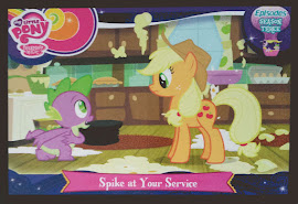 My Little Pony Spike at Your Service Series 3 Trading Card