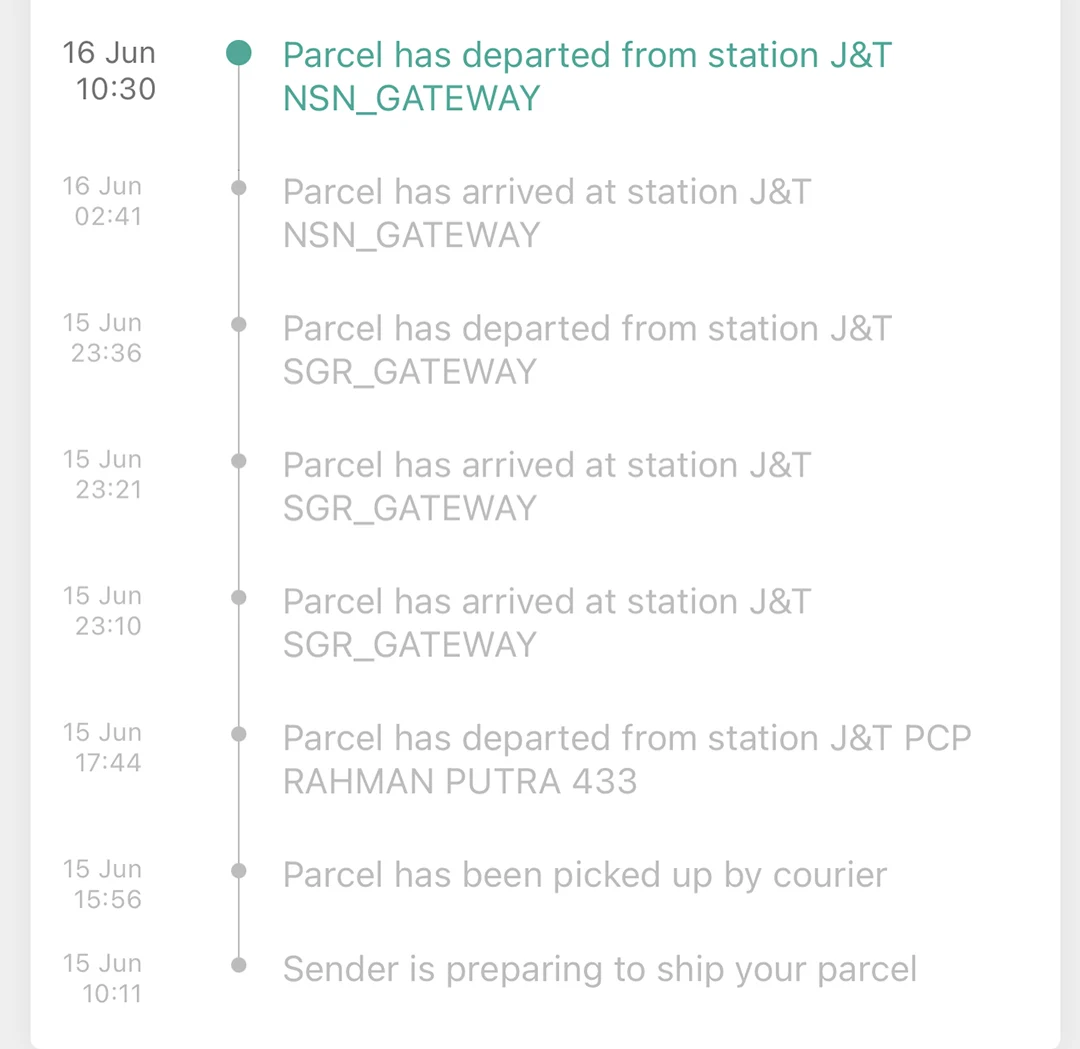 j&t express on hold meaning