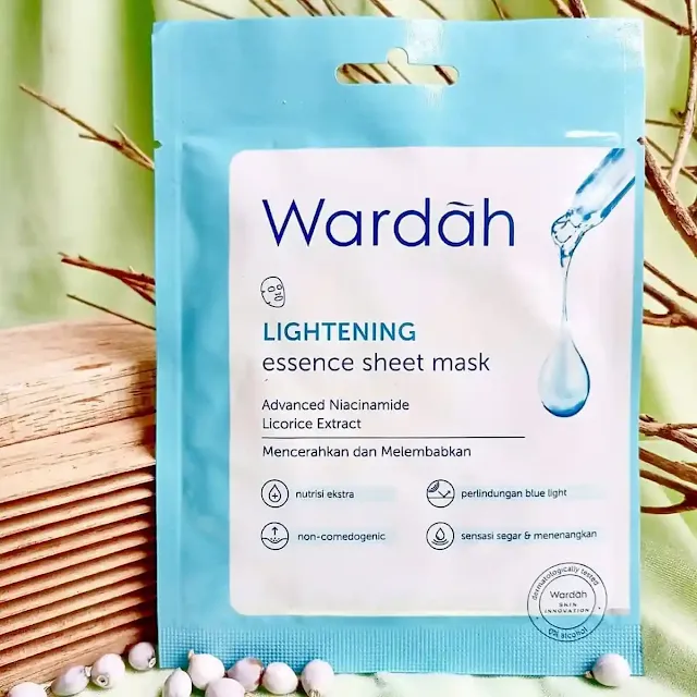 sheet mask wardah lightening