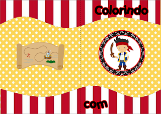 Mini Kit para Fiesta de Jake y los Piratas de Nunca Jamás. Mini Kit para Fiesta de Jake y los Piratas de Nunca Jamás.