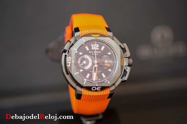  Clerc Hydroscaph Central Chronograph