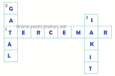 Isilah teka-teki silang berikut dengan benar www.simplenews.me