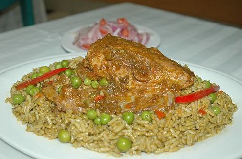Arroz con Pato Lambayecano