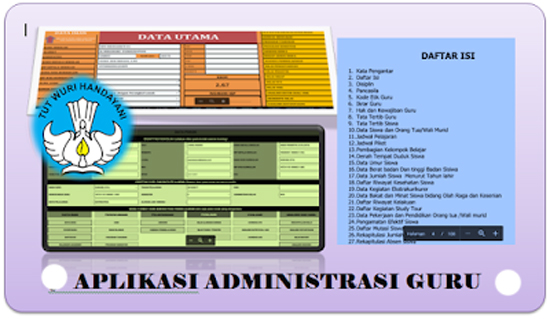Aplikasi Perangkat administrasi Guru K13 Semua Jenjang
