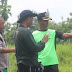 Tinjau Kesiapan Lahan Untuk Hijaukan Lapangan Tembak