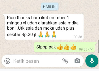 Portofolio Rikopedia dan testimoni member