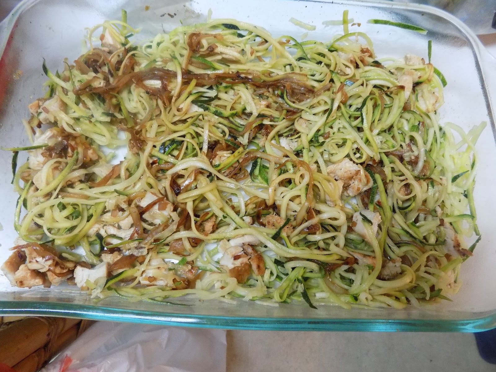 French Onion Chicken Zoodle Casserole My Sh*tty Kitchen