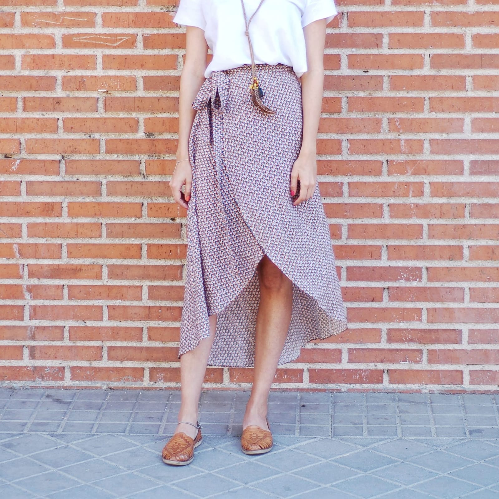 La falda pareo | Mi primera máquina de coser