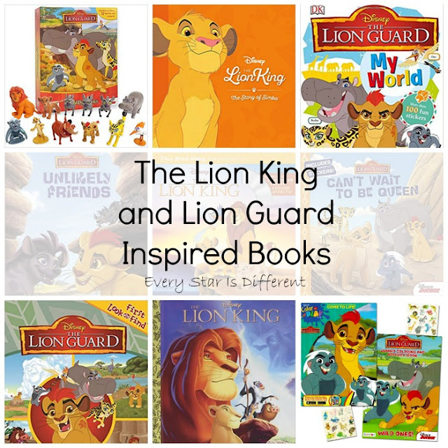 The Lion King and Lion Guard Inspired Books