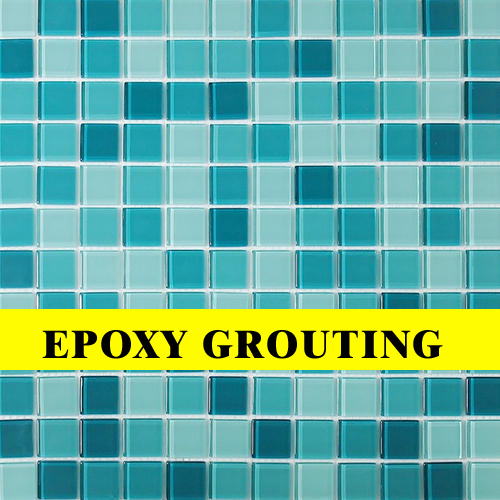 How to apply an Epoxy Grout in a swimming pool area