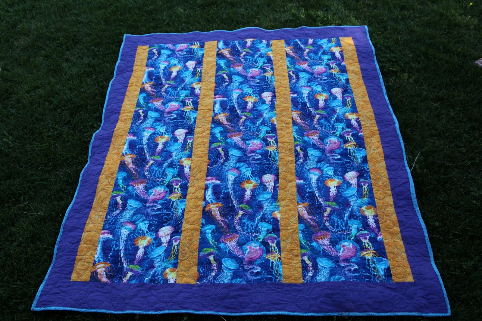 Stitchin' Dreams Matthew"s Jellyfish Quilt