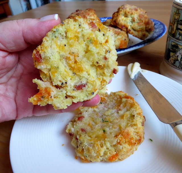 Cheddar, Bacon & Chive Biscuits