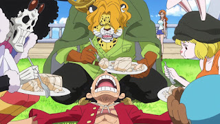 ワンピースアニメ ホールケーキアイランド編 ルフィ Monkey D. Luffy