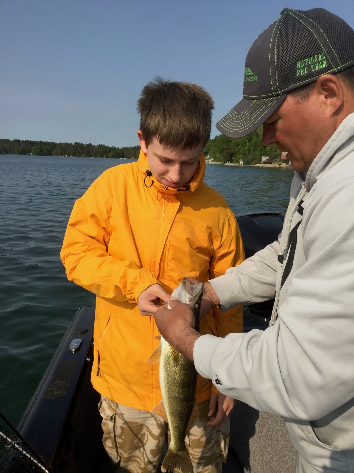 Long Lake Living Fishing on Long Lake with a Guide