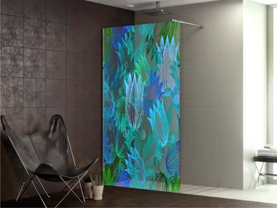 Shower screens turned into works of art
