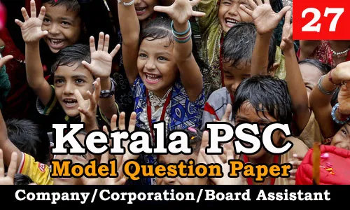 Model Question Paper Company Corporation Board Assistant - 27