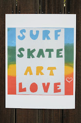 Surf Skate Poster