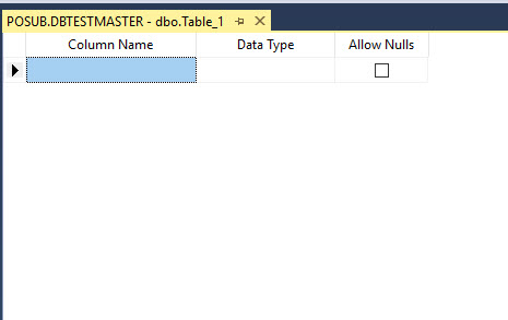 SQL - CREATE Table