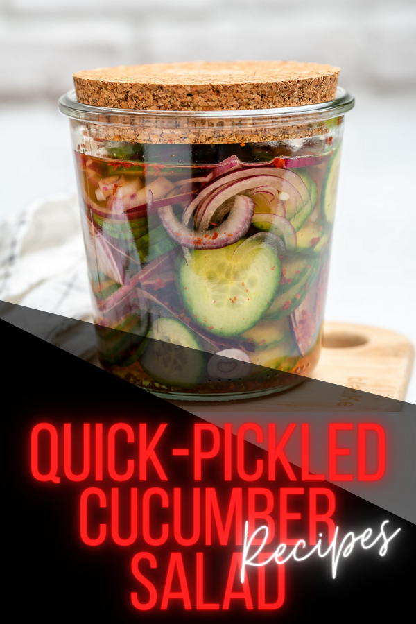 QuickPickled Cucumber Salad DR for Christmas