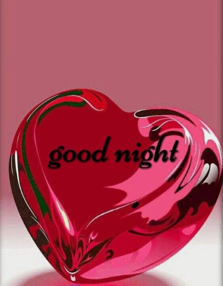 Good Night Images With Heart