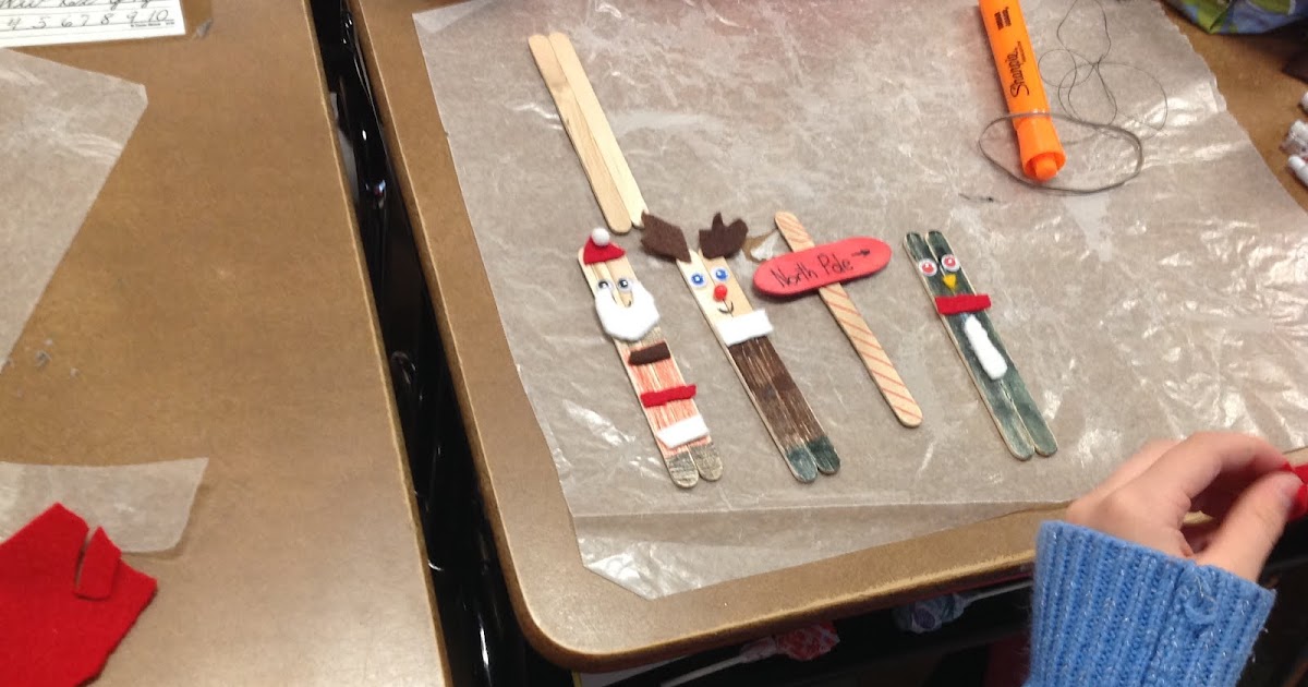 Once a Teacher, Always a Teacher Popsicle Stick and Felt Ornaments