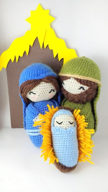 CHRISTMAS NATIVITY CROCHET PATTERN