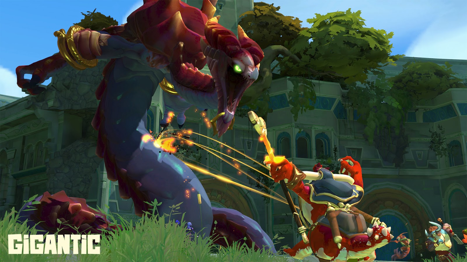 GIGANTIC MOBA Game Announcement Trailer and Images The