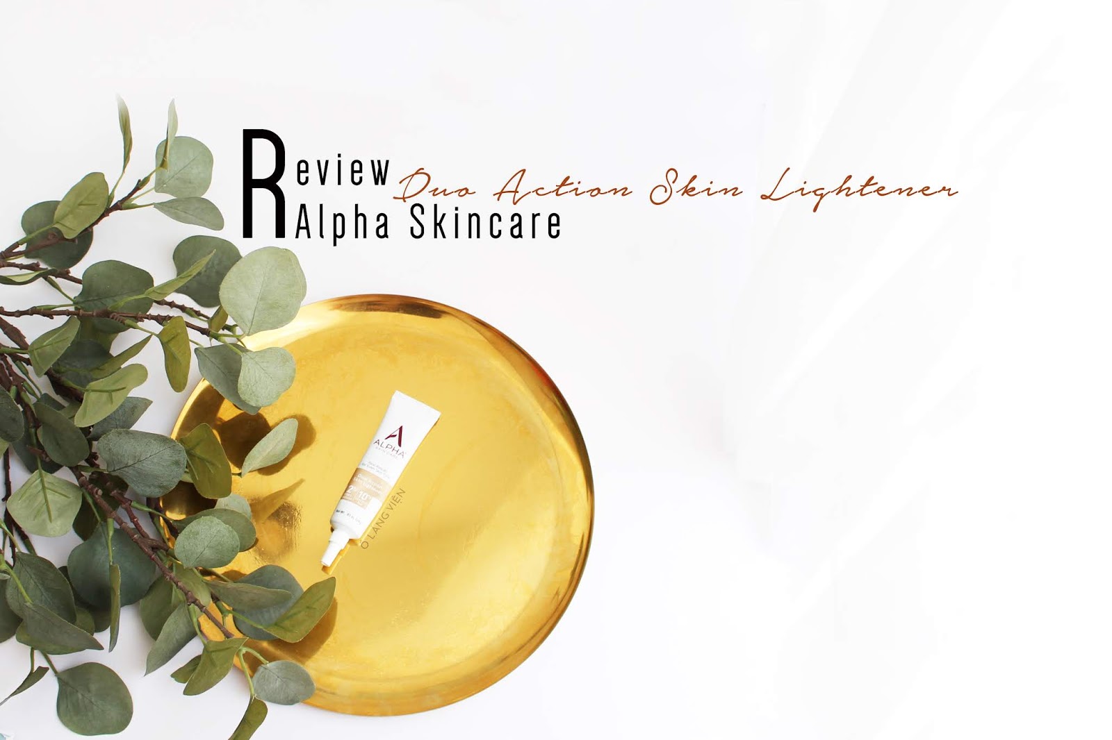 REVIEW Alpha Skincare Dual Action Skin Lightener 2 hydroquinone + 1 Ồ Láng Viện